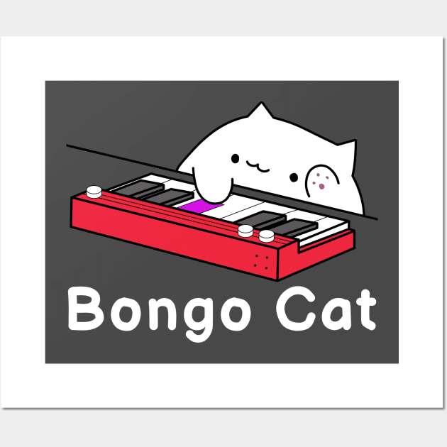 Bongo Cat Wall Art by LaRaf97